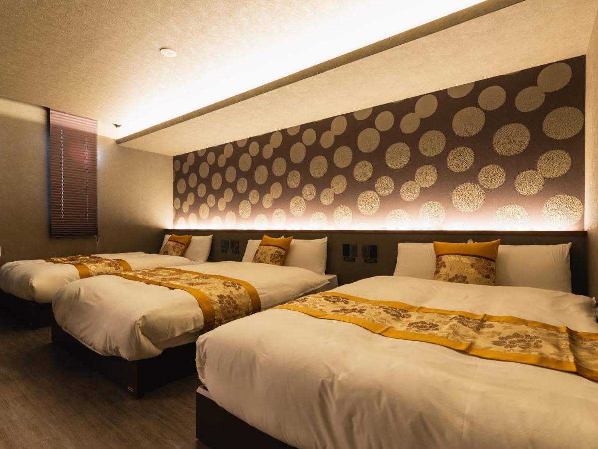 Апарт отель Grand Base Beppu Ekimae Экстерьер фото